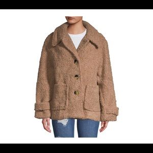 FREE PEOPLE SO SOFT COZY PEACOAT SZ M